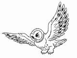 Coloring Pages Owl Kids Snowy Cute Printable Animal Debt sketch template