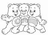 Coloring Care Pages Bear Grumpy Bears Getdrawings Getcolorings Printable sketch template