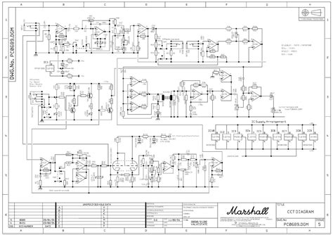 audio service manuals   marshall  schematic diagram
