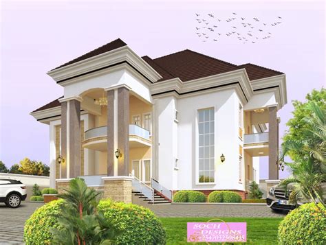 beautiful nigerian building designs properties  nigeria