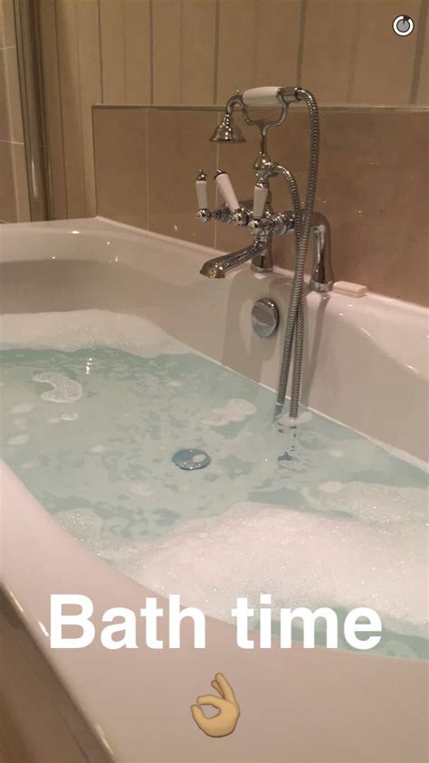 On Josh Devines Snapchat Corner Bathtub Bath Time Bathtub