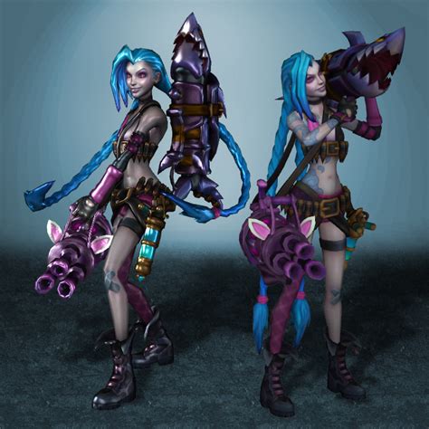 league of legends jinx by armachamcorp on deviantart