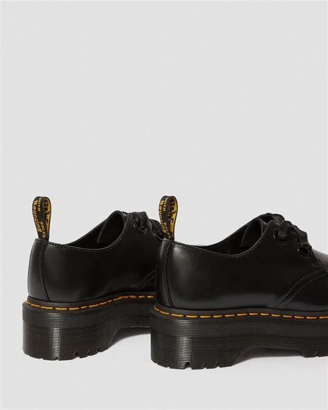 dr martens holly womens leather platform shoes leather leather women martens
