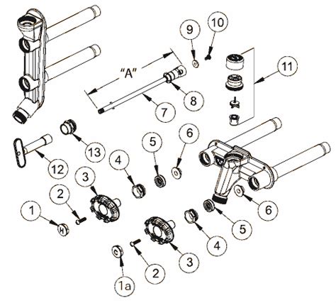 woodford outdoor faucets model  repair parts diagrams