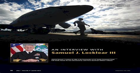 interview  samuel  locklear iii features interview  ndjfq issue   quarter