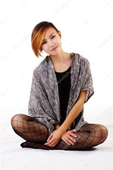 Asian Girl In Stockings