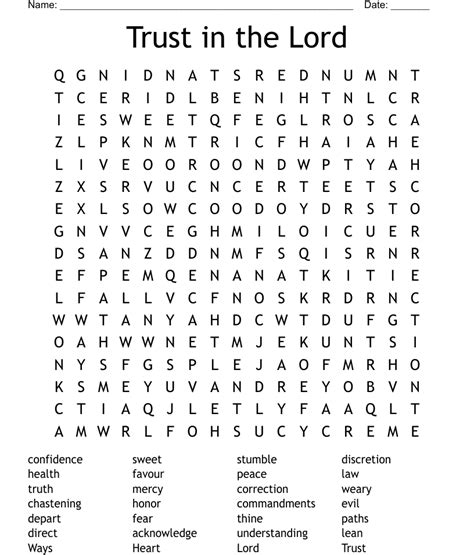 trust   lord word search wordmint