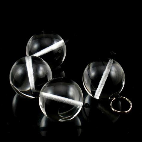 Buy 4 Balls 5cm Big Glass Crystal Anal Plug Butt Beads