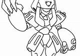 Medabots Coloring4free sketch template