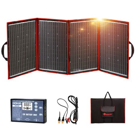 Dokio 200w 12v Foldable Solar Panel Kit Monocrystalline With Solar