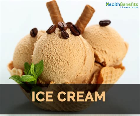 ice cream facts health benefits  nutritional