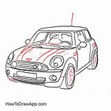 Cooper Mini Car Coloring Clipart Drawing Draw Drawings Classic Sketch Pages Body Man Google Cars Clipground Cartoon Clip Monster Silverado sketch template