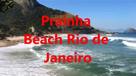 Prainha Beach Rio De Janeiro Youtube