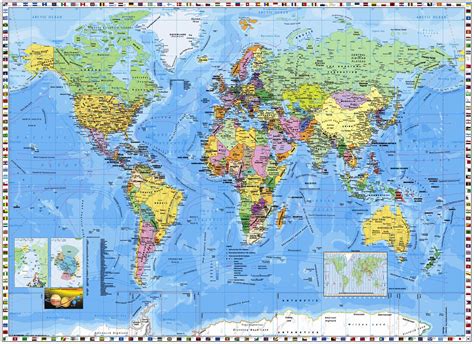 world map hd image    real  maps generated  earth