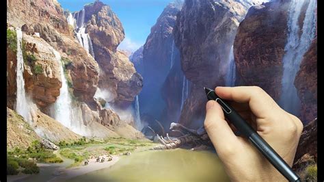 matte painting   minutes youtube