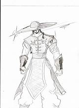 Lao Mortal Kombat Kaiserkleylson Styled Sketch Fc02 sketch template