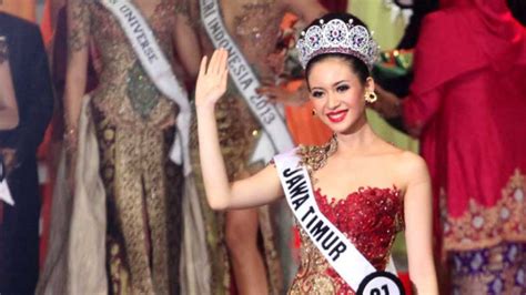 Foto Anggunnya Elvira Pemenang Puteri Indonesia 2014