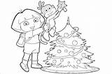 Dora Coloring Christmas Pages Crayola Giant Clipart Nickelodeon Library Getdrawings Explorer Clipground Getcolorings Printable Popular sketch template