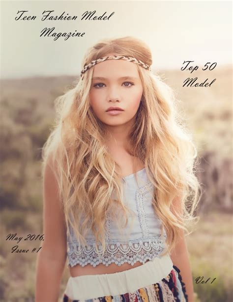 teen fashion model magazine by tasha walker carroll blurb books canada