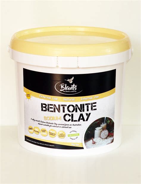 organic bentonite clay kg blants  zealand