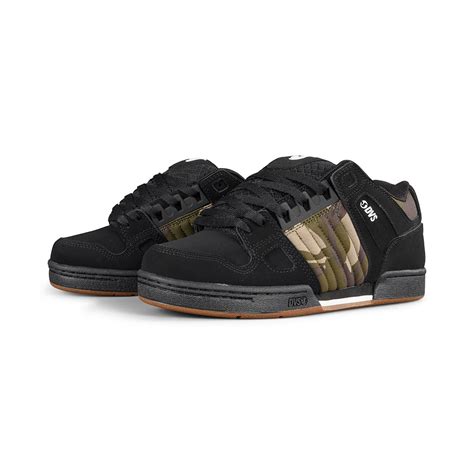 Dvs Celsius Black Camo Charcoal Nubuck Shoes – Flavour Skateshop