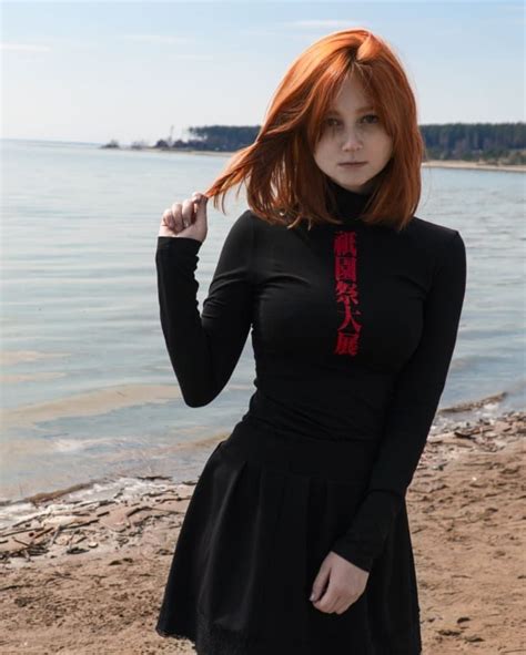 evelinushka beautiful red hair gorgeous redhead most beautiful women