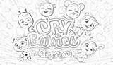 Cry Babies Coloring Pages Baby Interactive Dolls Filminspector Adorable Colorful Outfits Eyes Big sketch template