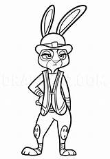 Zootopia Judy Coloring Hopps Pages Disney Para Police Officer Colorir Zootropolis Colouring Drawing Desenhos Kids Nick Printable Wilde Dragoart Draw sketch template