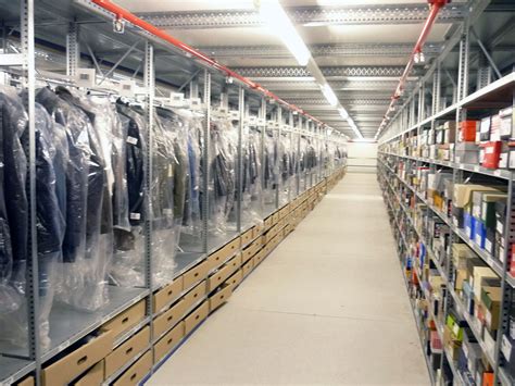 warehouse clothing racking