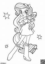 Equestria Ponei Pony Micul Colorat Colorings Consent Fluttershy sketch template