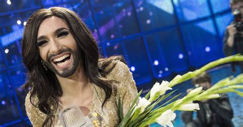 austria s bearded lady conchita wurst wins eurovision contest
