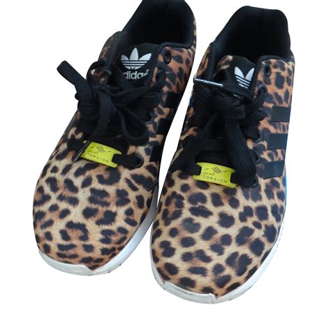 adidas zx flux leopard print cloth ref joli closet