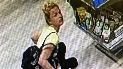 woman caught on tape peeing on floor of supermarket branded sports