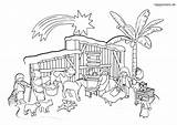 Krippe Nativity Ausmalbilder Malvorlage Weihnachtskrippe Malvorlagen Ausdrucken Happycolorz Nikolaus Weihnachtsmann Grundschule Tannenbaum Manger sketch template