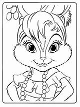 Coloring Chipettes Pages Alvin Getdrawings Colorings Drawing Chipette Getcolorings Amazing sketch template