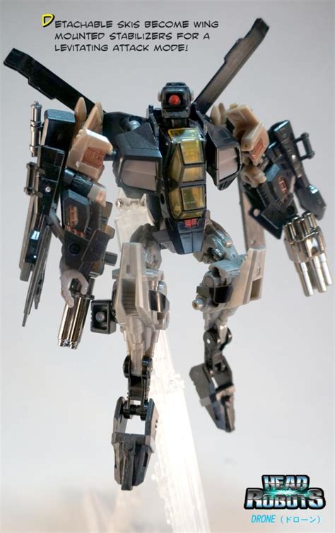 headrobots drone final product images transformers news tfw
