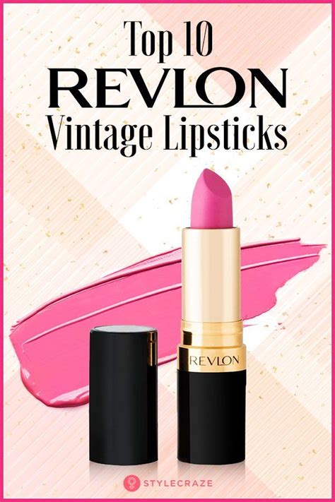10 Best Revlon Vintage Lipsticks And Reviews 2022 Update Revlon
