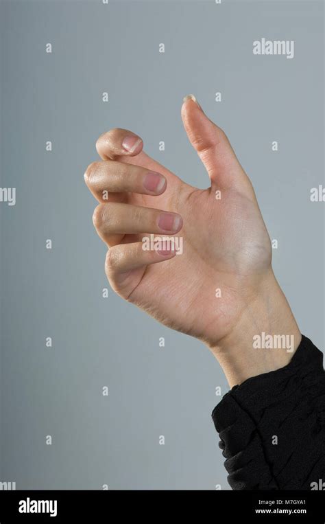 empty female hand  placing mobile phone isolated close  stock photo alamy