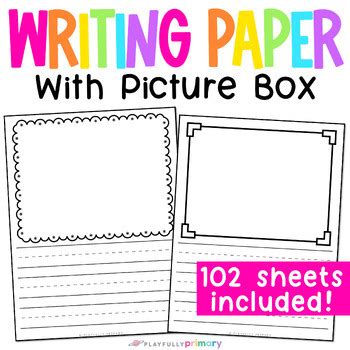 kindergarten journal writing paper blank journal pages lined daily