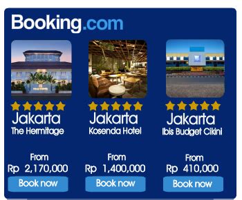 booking template jakarta discover  indonesia