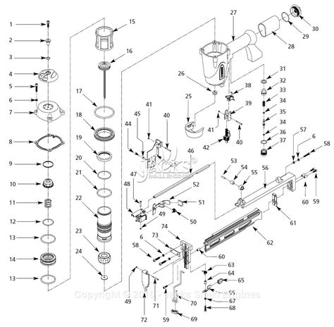 discover  hitachi nail gun parts diagram  songngunhatanheduvn