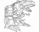 Grimlock Cybertron sketch template