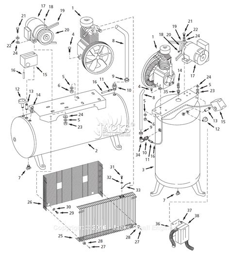 campbell hausfeld ce parts diagram  air compressor parts