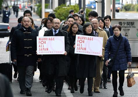 Same Sex Couples In Japan Seek Damages In Joint Legal