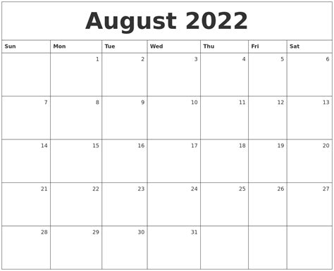 september  calendar printable