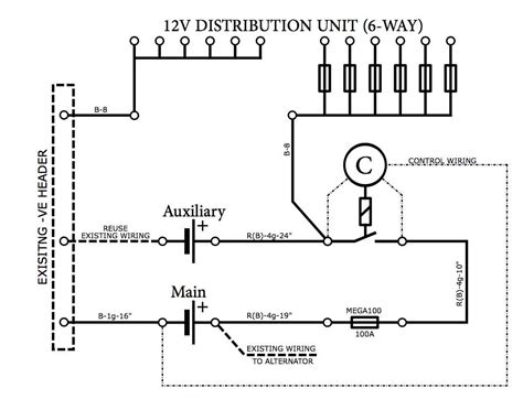wiring diagram  newmar batteries