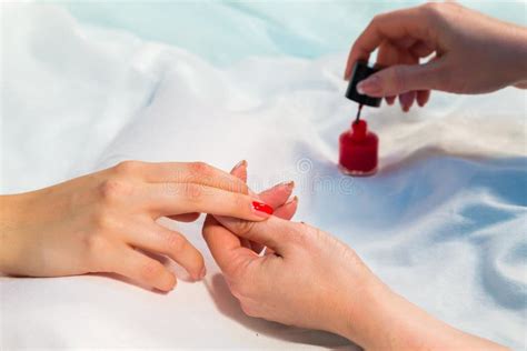 beautiful professional manicure stock photo image  elegance beauty
