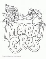 Mardi Gras Coloring Pages Masks Printable Mask Jester Drawing Color Comments Getcolorings Print Getdrawings sketch template