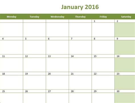simple monthly calendar template haven