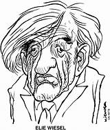 Wiesel Elie Holocaust Drawing Night Humble Nobility Survivor Getdrawings Japan Times Drawings sketch template